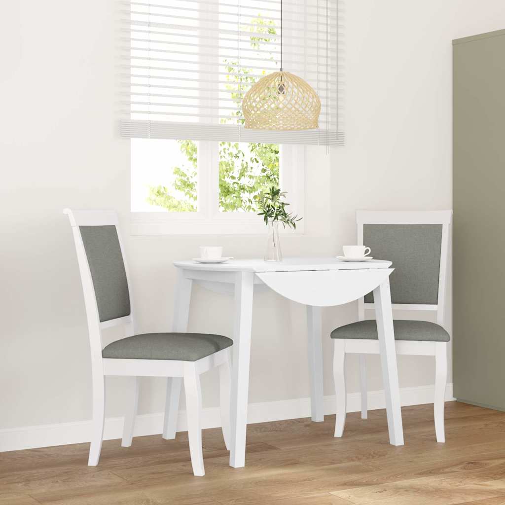 Sillas De Comedor Con Cojines 2 Uds Madera Maciza Marrón Caucho