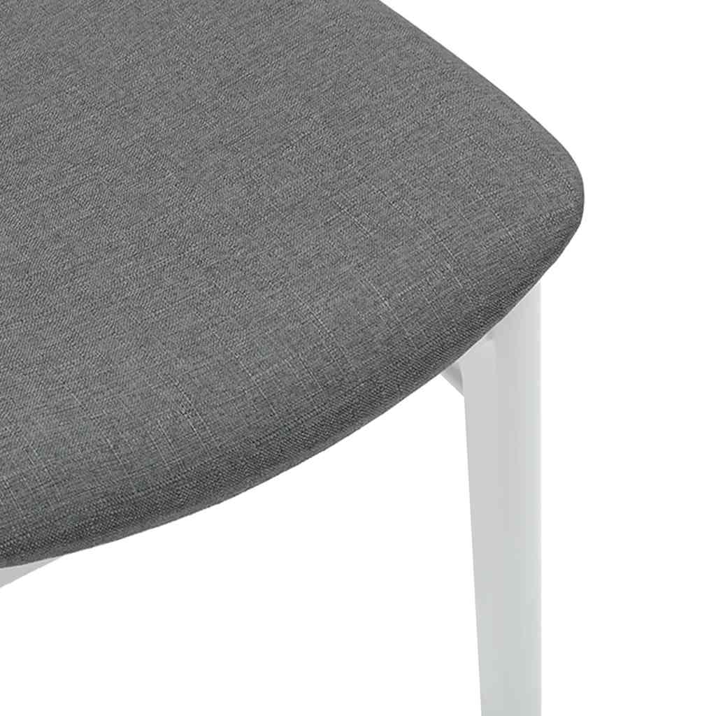 Sillas De Comedor Con Cojines 2Uds Madera Maciza Blanco Caucho