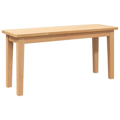 Banco 90 Cm Madera Maciza Caucho