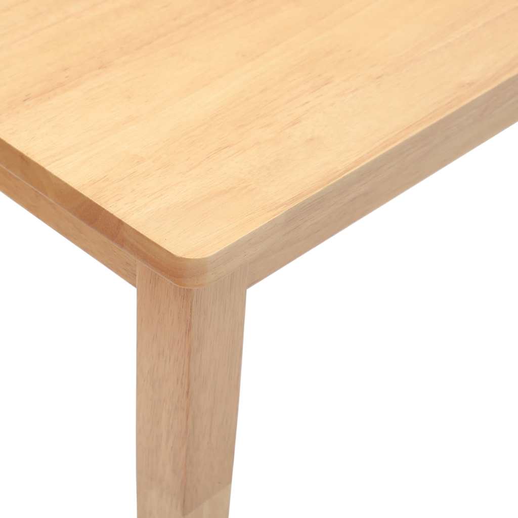 Banco 90 Cm Madera Maciza Caucho