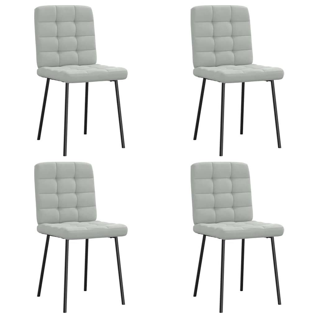 Sillas De Comedor Giratorias 6 Uds Terciopelo