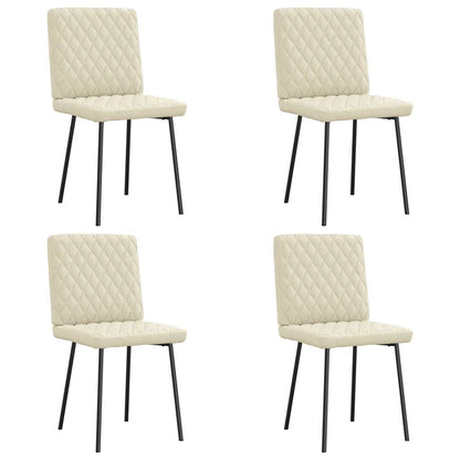 Sillas De Comedor 2 Unidades Cuero Sintético