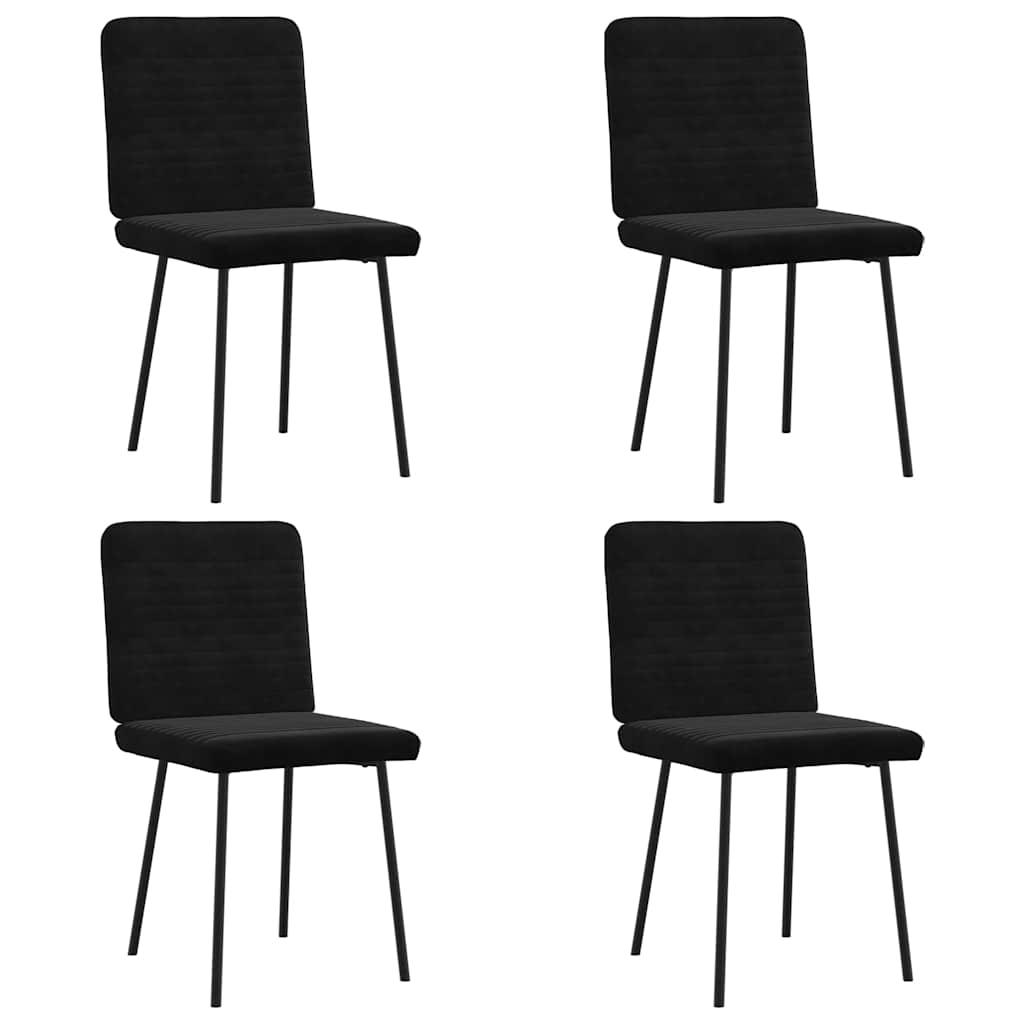 Sillas De Comedor 2 Unidades Terciopelo