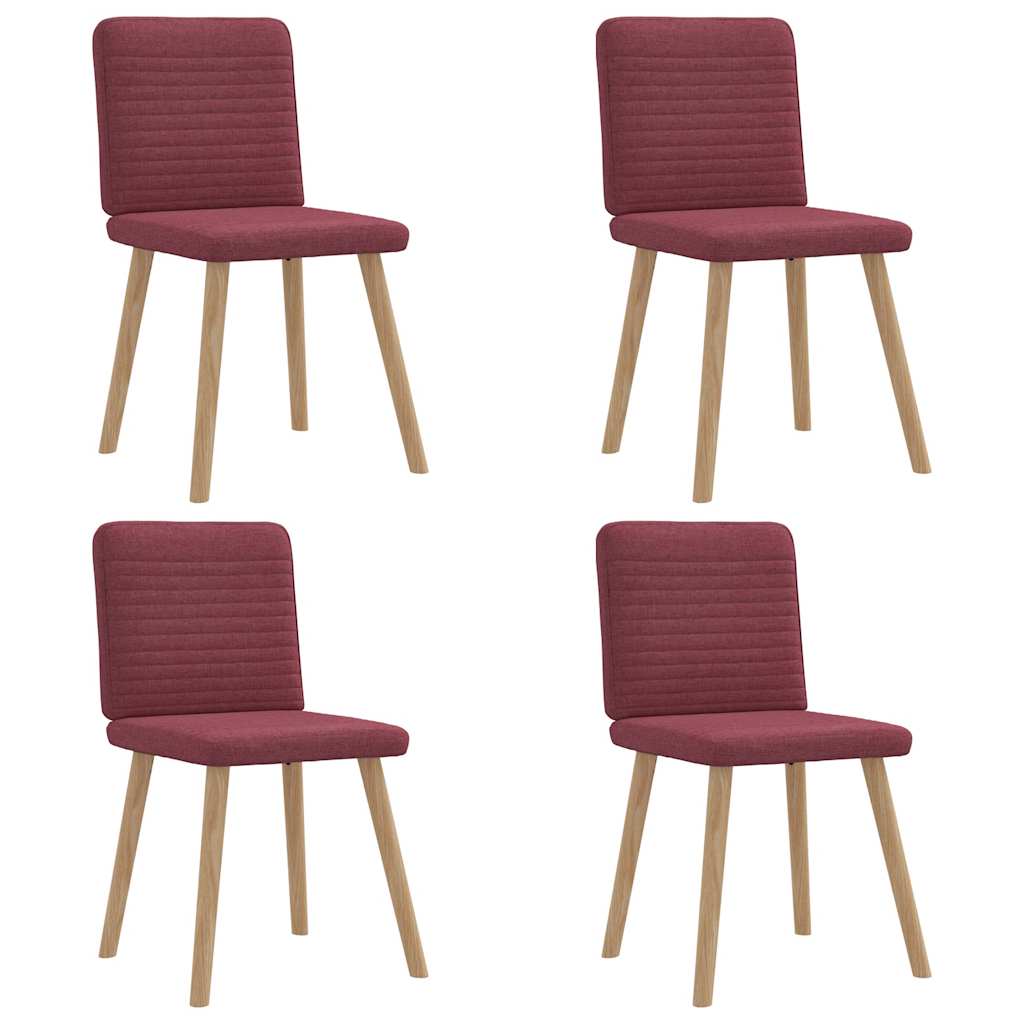Sillas De Comedor 2 Uds Tela