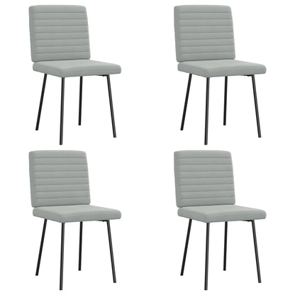 Sillas De Comedor 6 Unidades Terciopelo