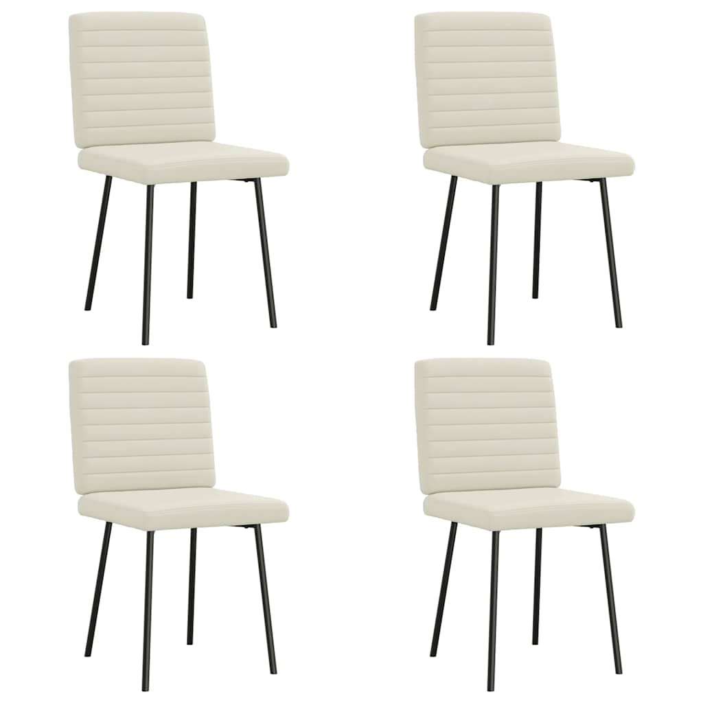 Sillas De Comedor 6 Unidades Terciopelo