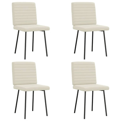 Sillas De Comedor 6 Unidades Terciopelo