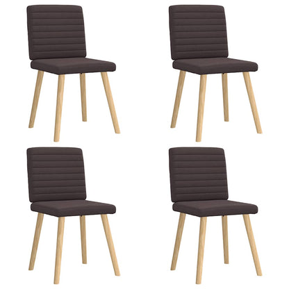Sillas De Comedor Giratorias 6 Unidades Tela Negras
