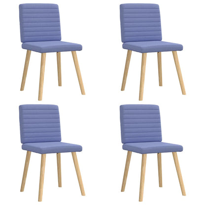 Sillas De Comedor Giratorias 6 Unidades Tela Negras