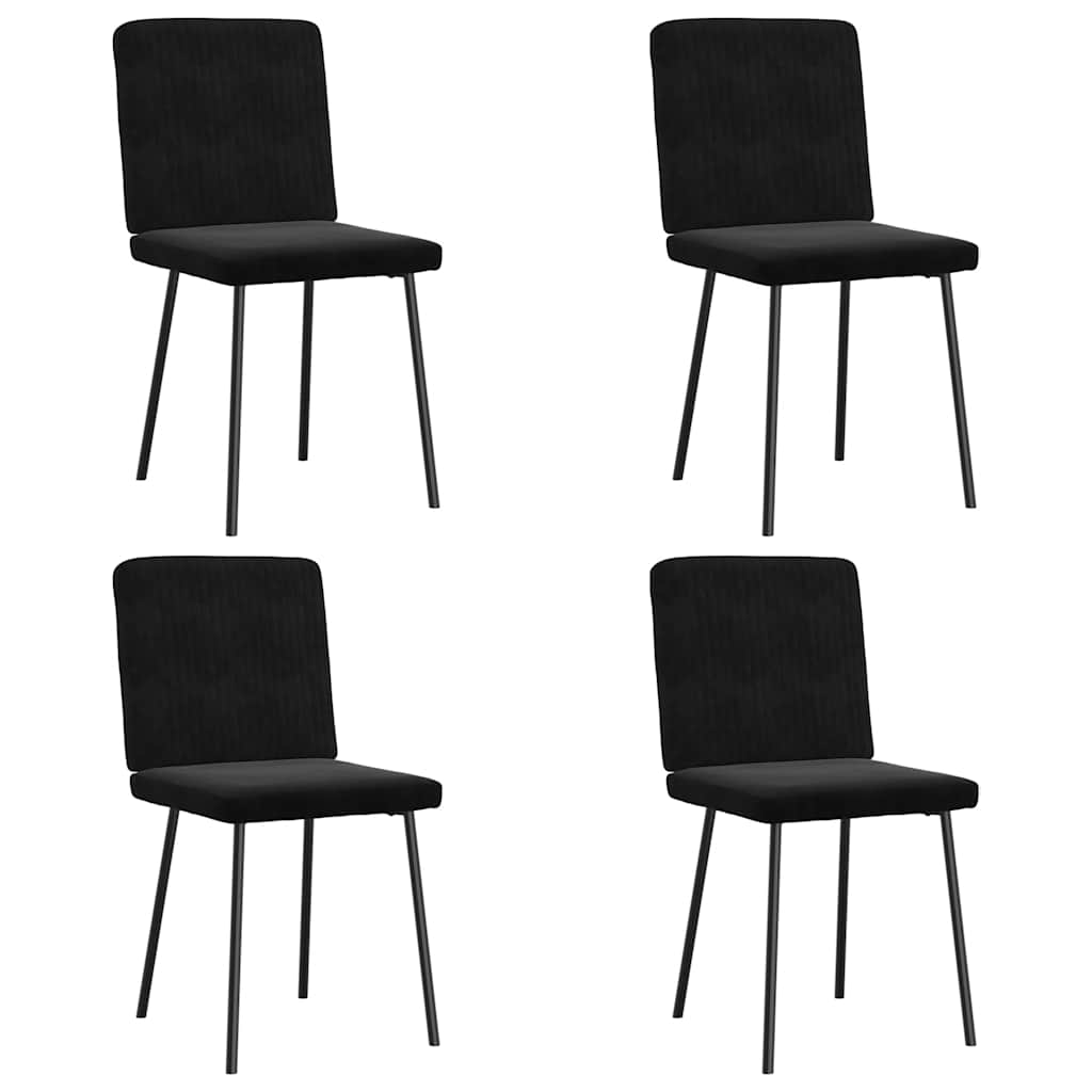 Sillas De Comedor 2 Unidades Terciopelo Rojo Tinto