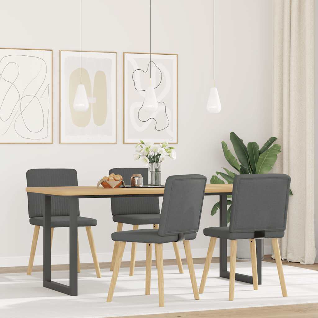 Sillas De Comedor Giratorias 4 Unidades Tela