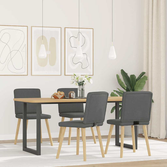 Sillas De Comedor Giratorias 4 Unidades Tela