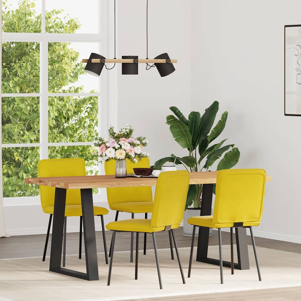 Sillas De Comedor 4 Unidades Terciopelo