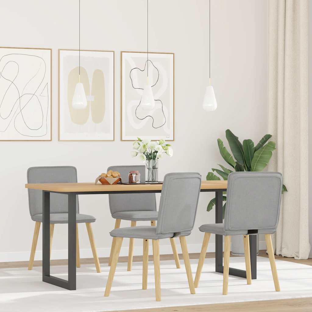 Sillas De Comedor Giratorias 4 Unidades Tela
