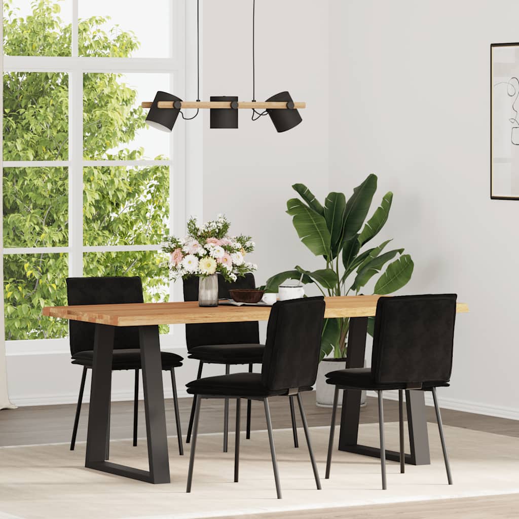 Sillas De Comedor 4 Unidades Terciopelo