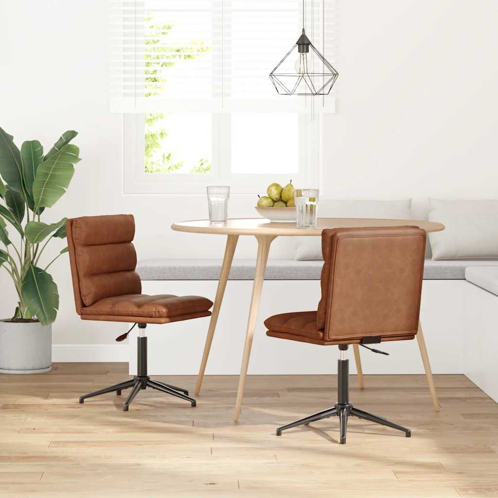 Sillas De Comedor 6 Unidades Cuero Sintético