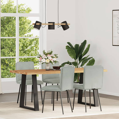 Sillas De Comedor 4 Unidades Terciopelo
