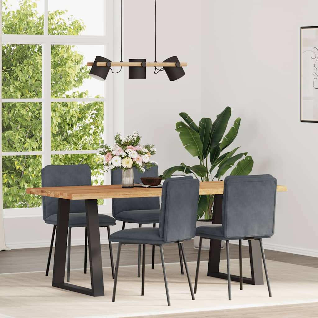 Sillas De Comedor 4 Unidades Terciopelo