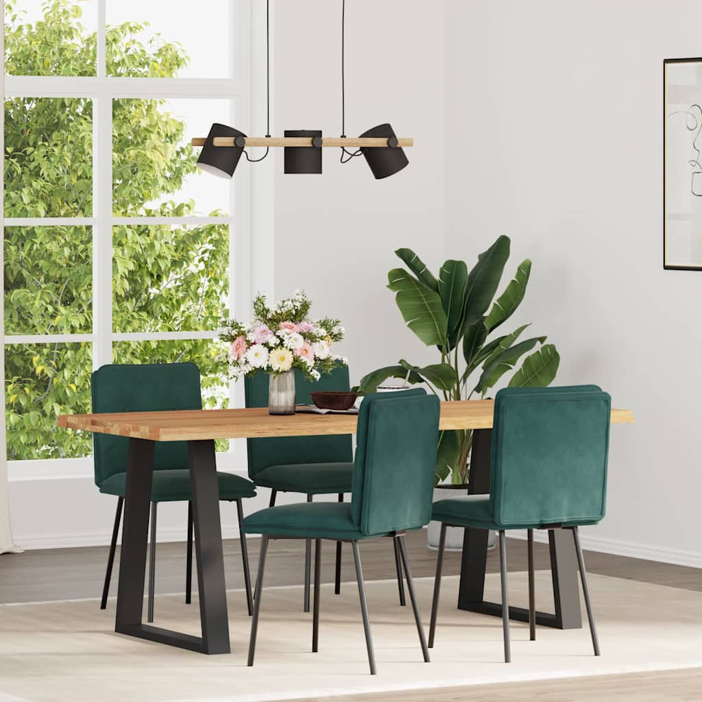 Sillas De Comedor 4 Unidades Terciopelo