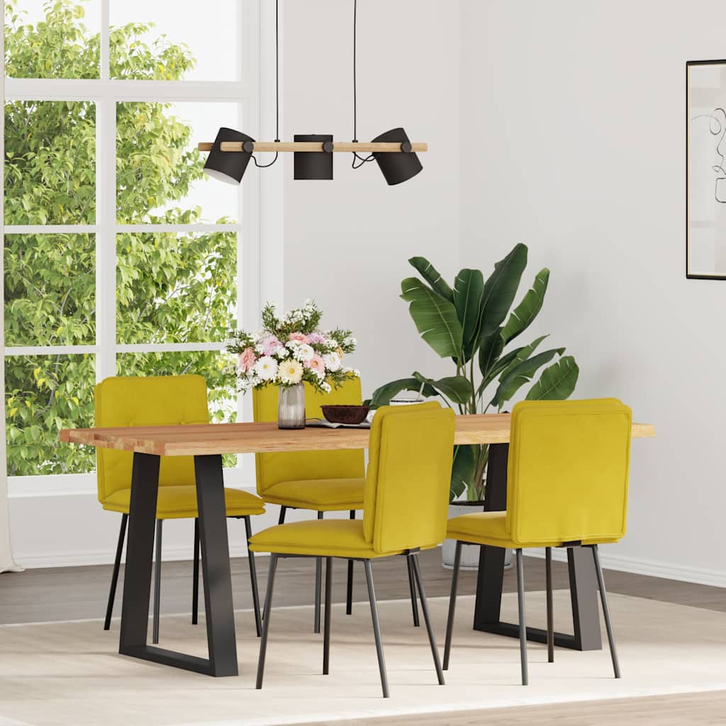 Sillas De Comedor 4 Unidades Terciopelo