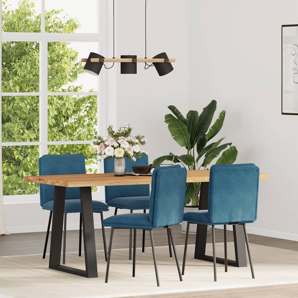 Sillas De Comedor 4 Unidades Terciopelo
