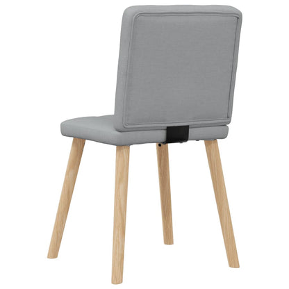 Sillas De Comedor 6 Unidades De Tela