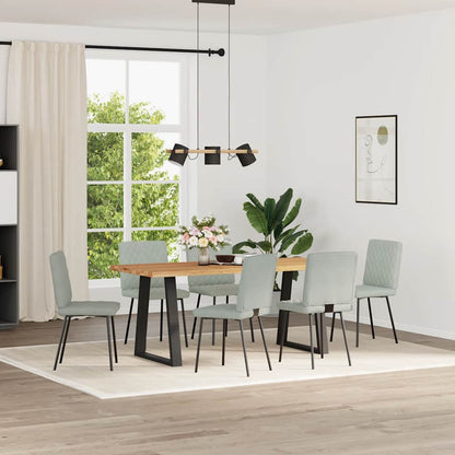 Sillas De Comedor Giratorias 6 Uds Terciopelo