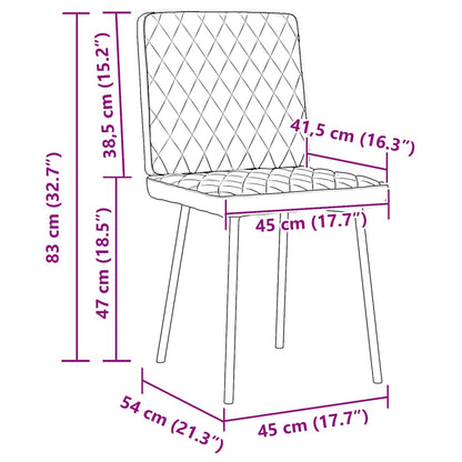 Sillas De Comedor Giratorias 6 Uds Terciopelo