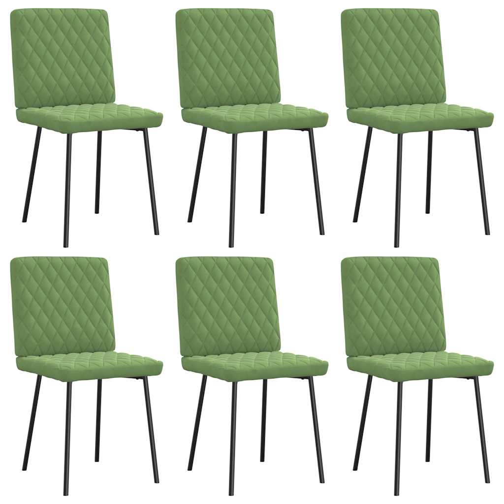 Sillas De Comedor Giratorias 6 Uds Terciopelo
