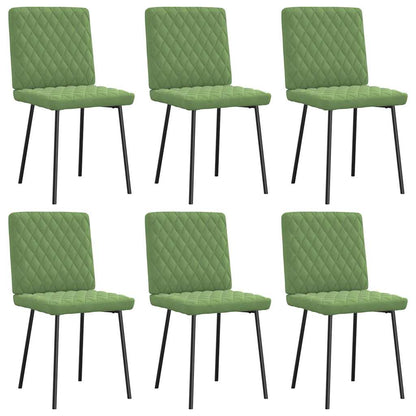 Sillas De Comedor Giratorias 6 Uds Terciopelo