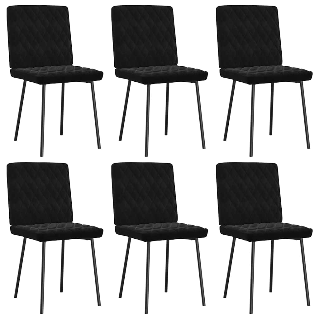 Sillas De Comedor Giratorias 6 Uds Terciopelo