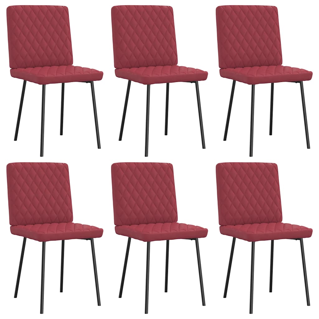Sillas De Comedor 2 Unidades Cuero Sintético