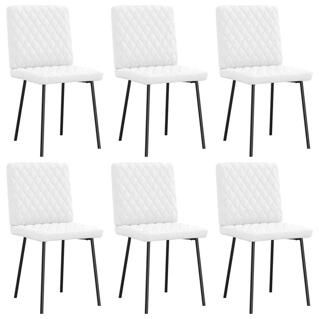Sillas De Comedor 2 Unidades Cuero Sintético