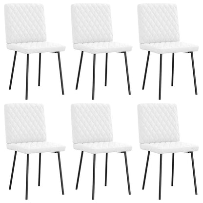 Sillas De Comedor 2 Unidades Cuero Sintético