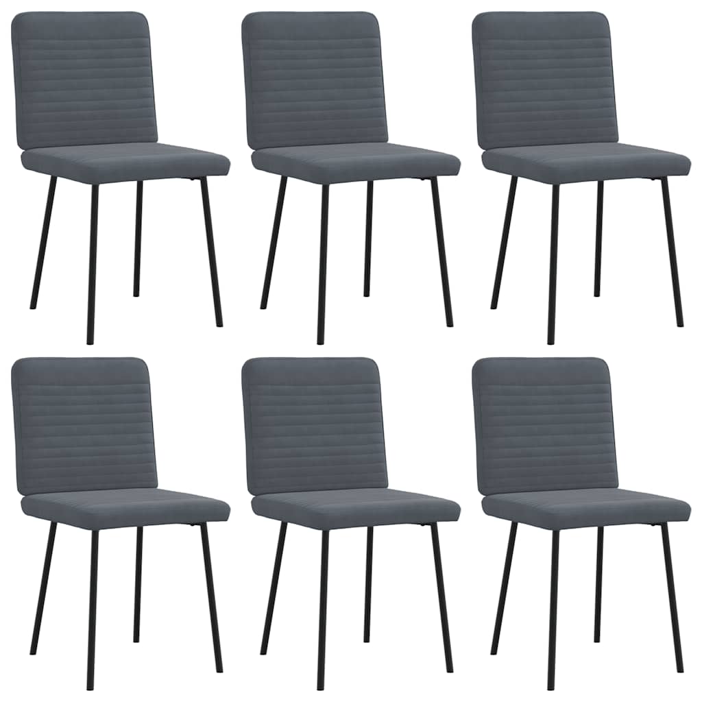 Sillas De Comedor 2 Unidades Terciopelo