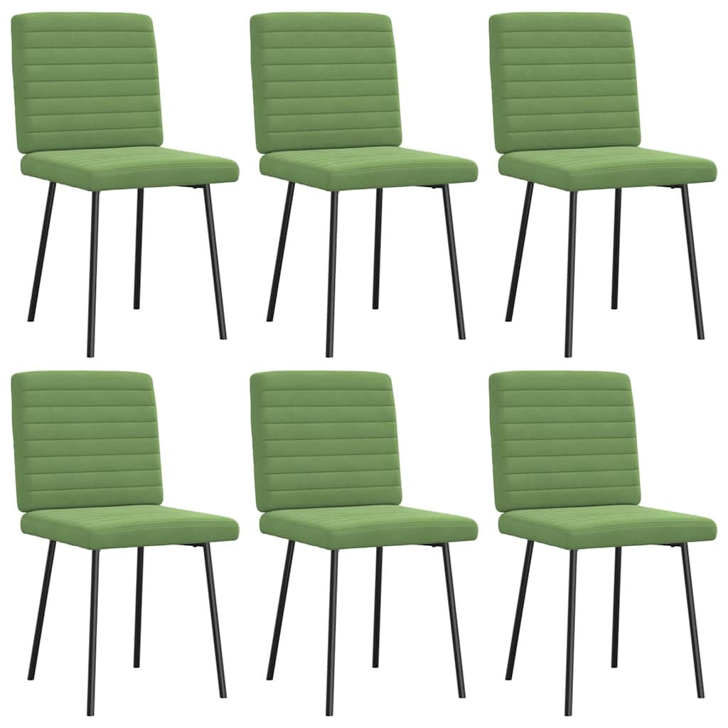 Sillas De Comedor 6 Unidades Terciopelo