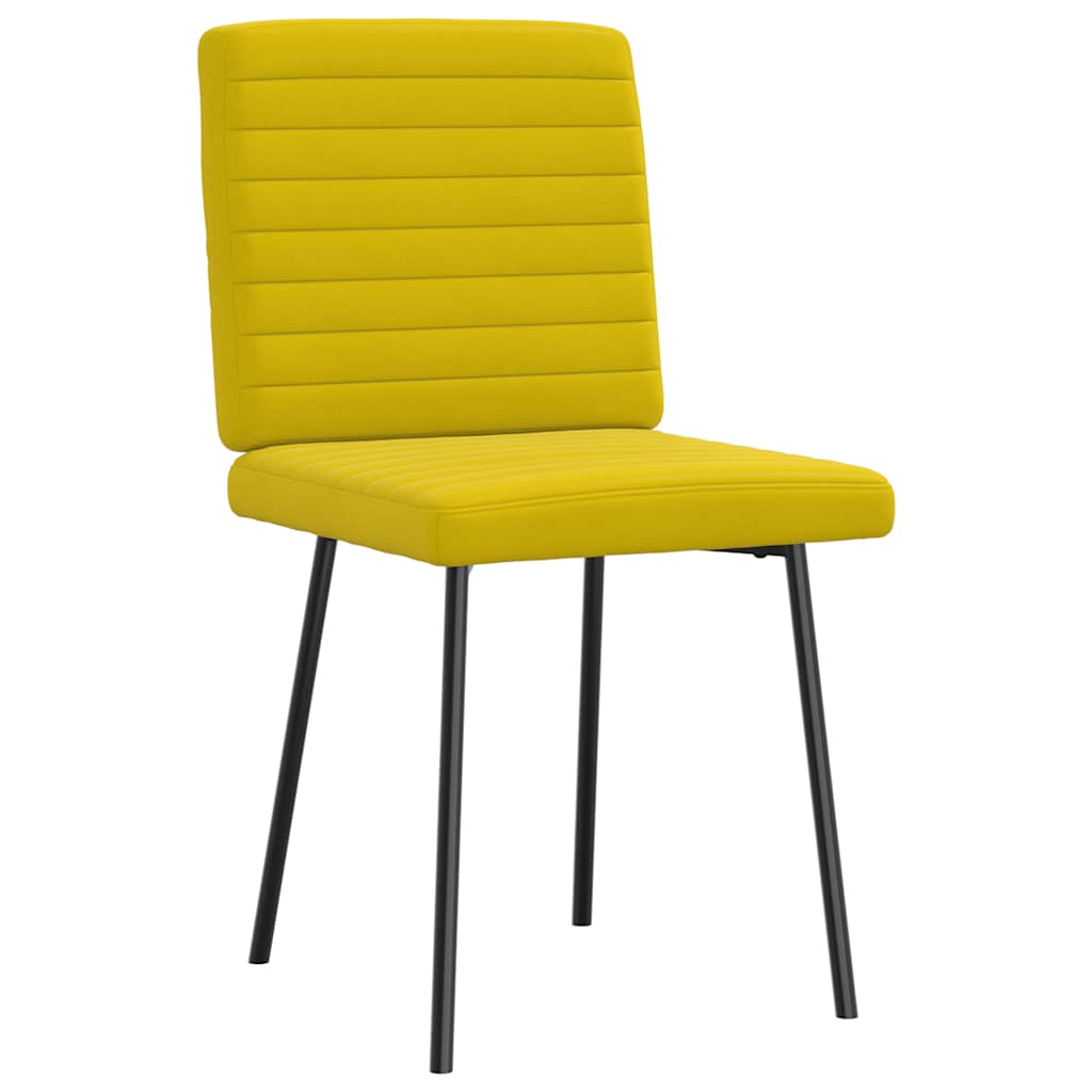 Sillas De Comedor 6 Unidades Terciopelo