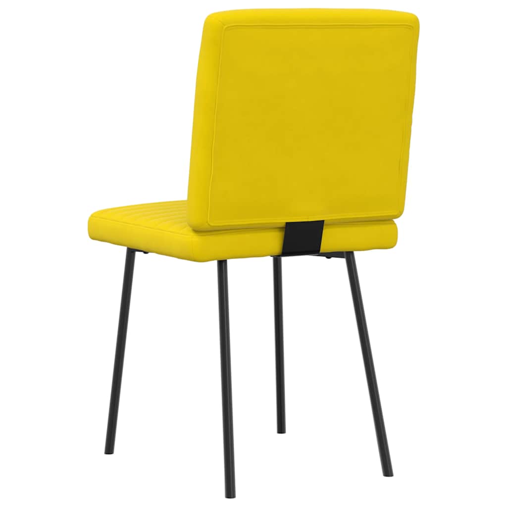 Sillas De Comedor 6 Unidades Terciopelo