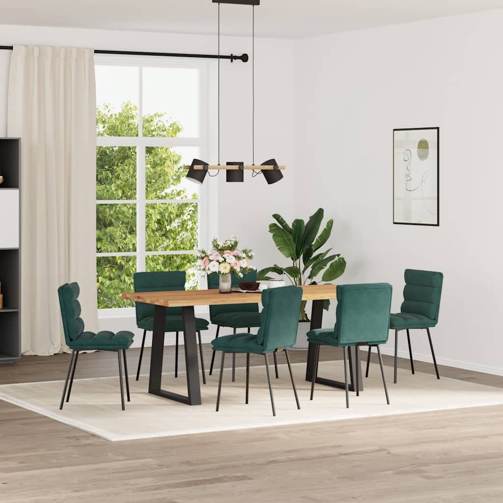 Sillas De Comedor 2 Unidades Terciopelo