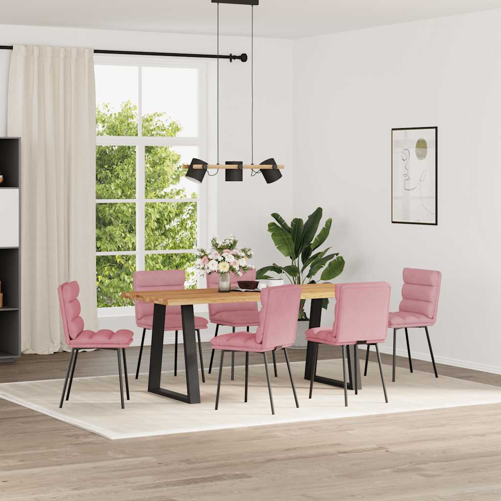 Sillas De Comedor 2 Unidades Terciopelo