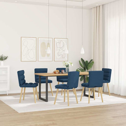 Sillas De Comedor 6 Unidades Tela