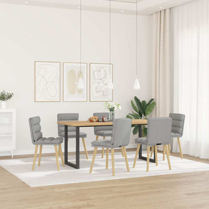 Sillas De Comedor 6 Unidades Tela