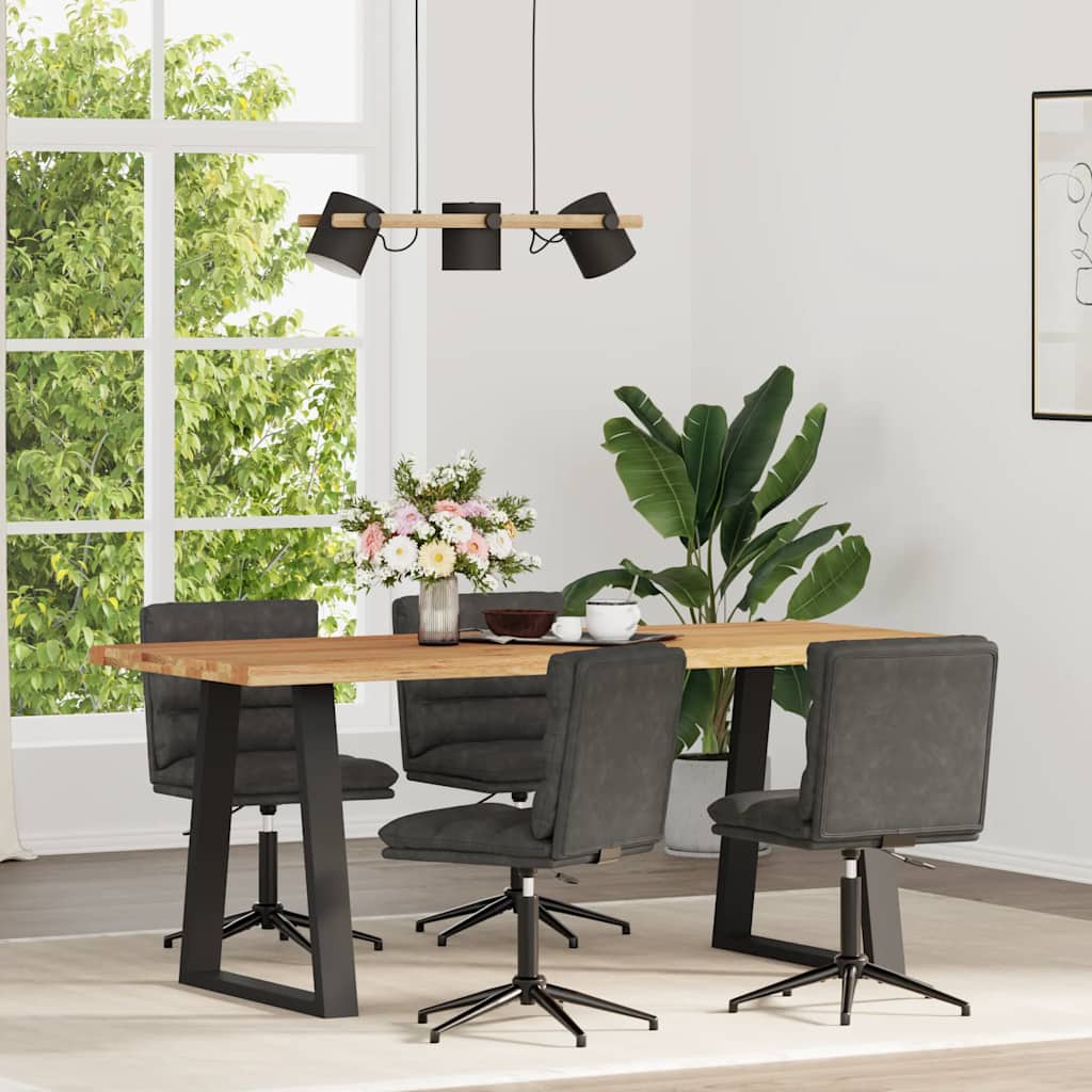 Sillas De Comedor 6 Unidades Cuero Sintético