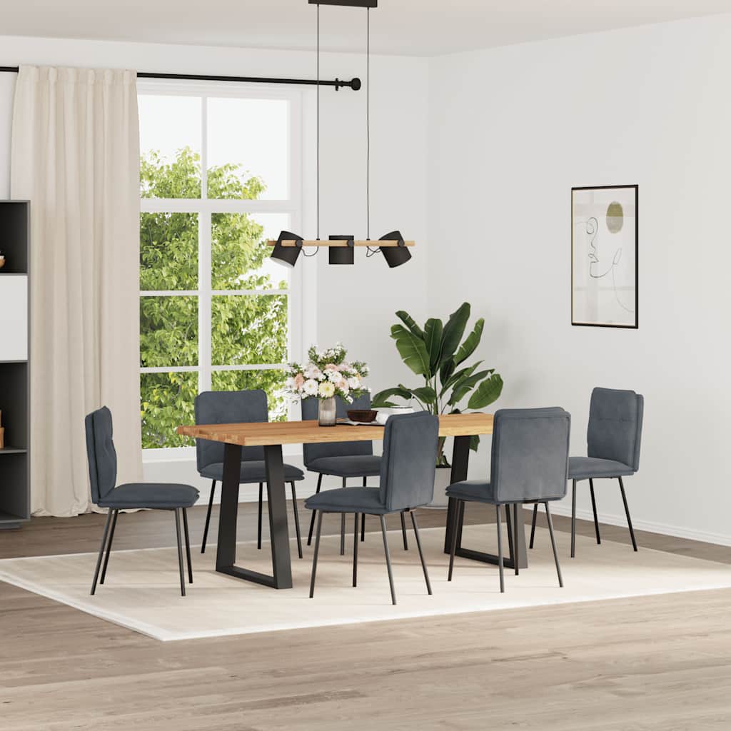 Sillas De Comedor 4 Unidades Terciopelo