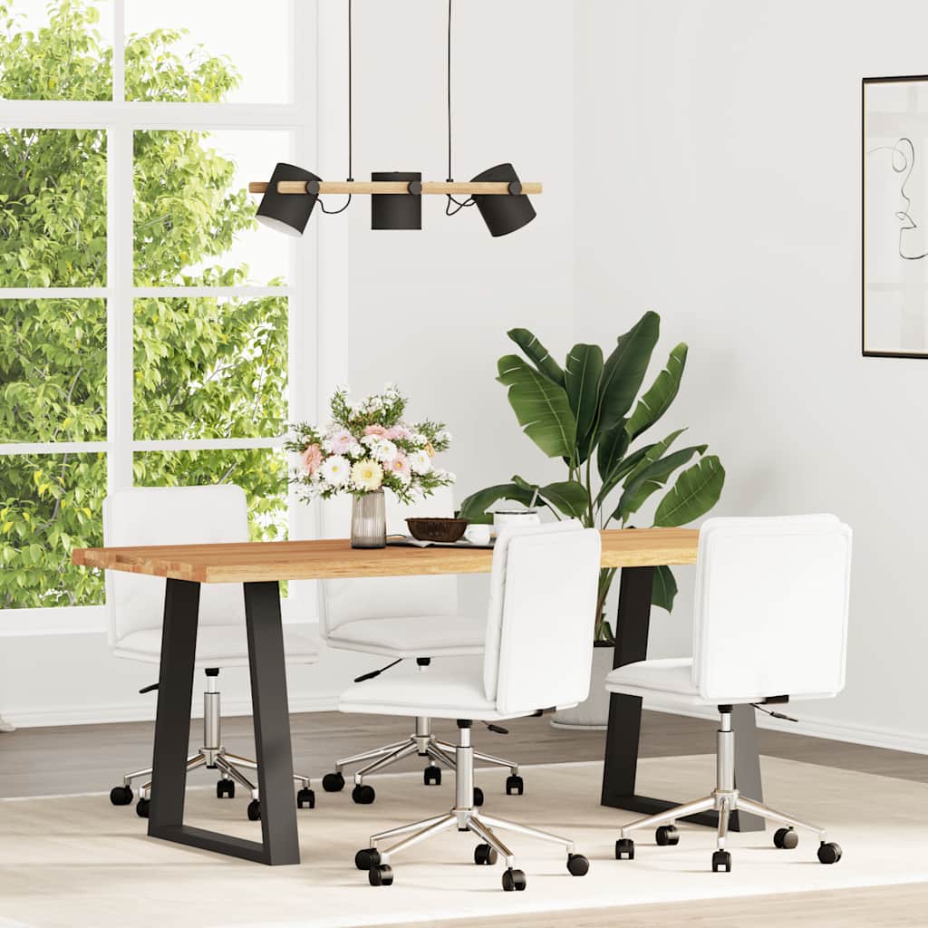 Sillas De Comedor 2 Unidades Cuero Sintético