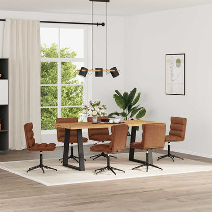 Sillas De Comedor 6 Unidades Cuero Sintético