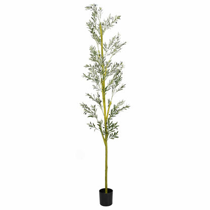 Árbol De Olivo Artificial Con 1000 Hojas Verde