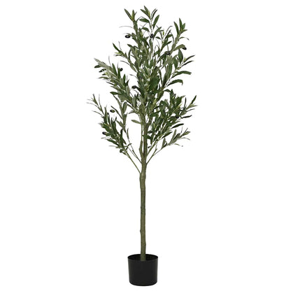 Árbol De Olivo Artificial Con 700 Hojas Verde