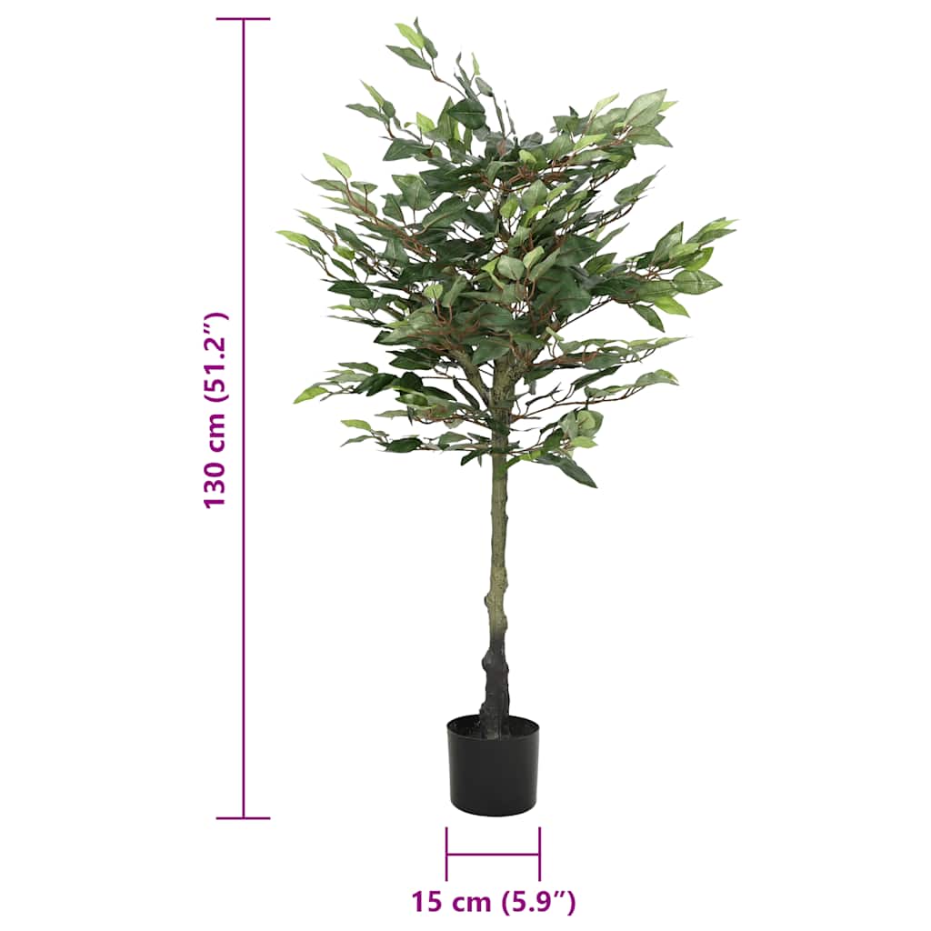 Árbol Ficus Artificial 480 Hojas Verde