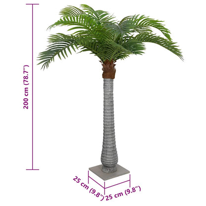 Palmera Artificial Con 15 Hojas Verde